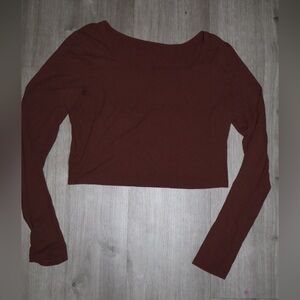 Elegant Brown Women's Top